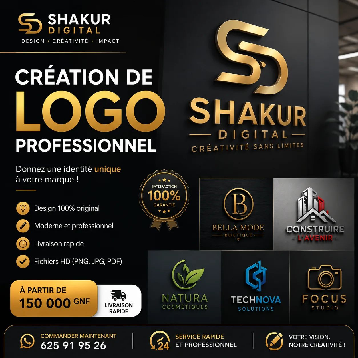Création de Logo Professionnel